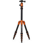 MeFOTO BackPacker Travel Tripod Kit (Orange)