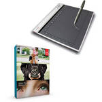 VisTablet 12" (10 x 6.25" Active Area) Graphics Pen Tablet with Adobe Photoshop Elements 11