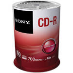 Sony CD-R Data Recordable Media, 100 Pack Spindle