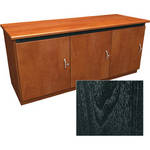 Middle Atlantic Contemporary-Style Finishing Kit for 3-Bay Credenza Rack (Ebony Ash)