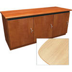 Middle Atlantic Contemporary-Style Finishing Kit for 3-Bay Credenza Rack (Maple)