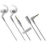 Audio-Technica ATH-CKP500 SonicSport In-Ear Headphones (White)