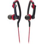 Audio-Technica ATH-CKP200 SonicSport In-Ear Headphones (Red)