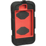Griffin Technology Survivor Custom Case for iPhone 4/4S (Red Case / Black Edges)