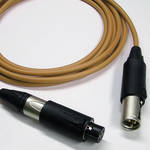 Canare L4E6S XLR CBL w/NEUTRIK UNISEX 15' BR