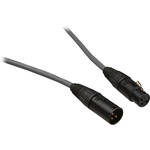 Canare L-4E6S Star Quad XLRM to XLRF Microphone Cable - 10'(Gray)