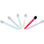 Morovision MK8 4" Single-End Red Glow Wand