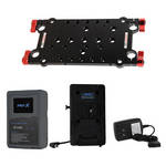 Zacuto Zwiss Plate with V-Mount Plate, Battery and Charger for Blackmagic Kit