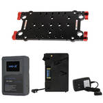 Zacuto Zwiss Plate with 3-Stud Plate, Battery, and Charger for Blackmagic Kit