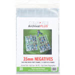 ClearFile Archival Plus Negative Page, 35mm, 10-Strips of 4-Frames - 25 Pack
