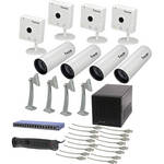 Vivotek 4 Outdoor 4 Indoor Network Camera Kit PO