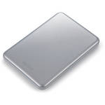 Buffalo 500GB MiniStation Slim USB 3.0 Portable Hard Drive (Silver)