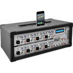 Pyle Pro PMX830I 8-CH POWERED PA MIXER/600w/USB