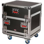 Gator Cases G-TOUR SLANT-TOP FLIGHT RK w/14U-T/6-B