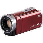 JVC Everio GZ-E305RE Full HD Camcorder (PAL, Red)