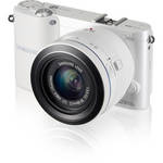 Samsung NX1100 Mirrorless Digital Camera with 20-50mm f/3.5-5.6 Lens (White)