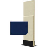 Auralex 2'x6'PRTBL ABSORPTION PROPANEL COBALT