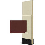 Auralex 2'x6'PRTBL ABSORPTION PROPANEL HENNA F