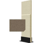 Auralex 2'x6'PRTBL ABSORPTION PROPANEL PUMICE