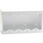 RDL SMB-4W Surface Mount Box for Decora Remote Controls and Panels (White)
