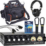 Azden FMX-42a 4-Channel Mixer Deluxe Kit