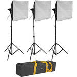 Impact Soft and Natural 4 Socket 3 Light Kit