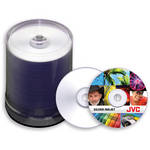 JVC DVD-R 8x SILVER INKJET HUB PRNT 100-PK