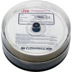 JVC BD-R 25 GB WaterShield White Inkjet Printable Recordable Discs (Spindle Pack of 25)