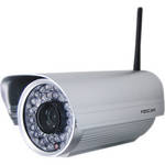 Foscam FI9802W H.264 Megapixel Outdoor Wireless IP Camera (Silver)
