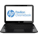 HP Pavilion 14-c010us 14" Chromebook Computer (Black)