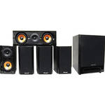 Acesonic USA 7.1 Surround Sound Karaoke / Home Theater Speaker System (6 Pieces)