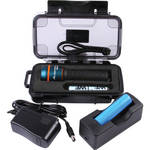 Beneath the Surface 700 LUMIN DIVE LIGHT/LANYARD/BATT/CASE