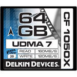 Delkin Devices 64GB CF 1050X UDMA 7 Cinema Memory Card