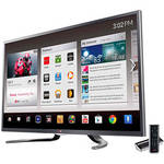 LG 55GA6400 55" 1080p 120Hz 3D LED-LCD HDTV with Google TV + Four Pairs of 3D Glasses