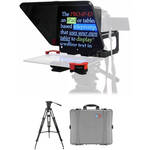 Telmax Portable iPad Teleprompter, Tripod & Hard Case Kit