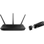 ASUS ASUS RT-N66U Dual-Band Wireless N900 Gigabit Router with USB Adapter