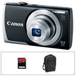 Canon PowerShot A2500 Digital Camera Basic Accessory Kit (Black)