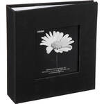 Pioneer Photo Albums Deep Black Cloth Cover Photo Album (4x6", 100 Photos)