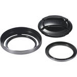 Fujifilm X20 Lens Hood and Filter Set for the X10/20 Cameras (Silver)