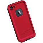 Lifeproof frē Case for iPhone 5 (Red / Black)