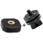 Tether Tools Rock Solid Mighty Mount 1/4"-20 Tripod Adapter with 1/4"-20 Shoe Adapter