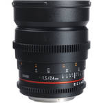 Bower 24mm T1.5 Ultra-Fast Wide-Angle Cine Lens For Canon EF Mount Cameras