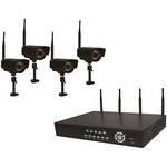 Astrotel DVR-DIG4 Digital Wireless 4-channel DVR / Camera System (500GB)