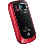 General Electric GE DVZ Full-HD 1080p WP DVC 14MP Red