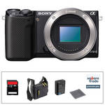 Sony Alpha NEX-5R Mirrorless Digital Camera Body Essential Accessory Kit