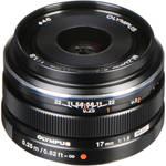 Olympus M.ZUIKO Digital 17mm f/1.8 Lens (Black)