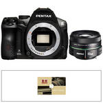 Pentax K-30 Digital SLR Camera Kit with 50mm f/1.8 Lens (Black)