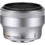 Nikon 1 NIKKOR 32mm f/1.2 Lens (Silver)