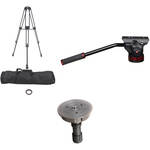 Davis & Sanford ProVista 100 Tripod, 502HD Flat Base Head & Half-Ball Handle Kit