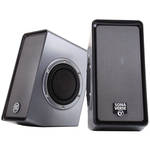 GOgroove SonaVERSE 02 USB-Powered Speakers with Dual Side-Firing Passive Woofers